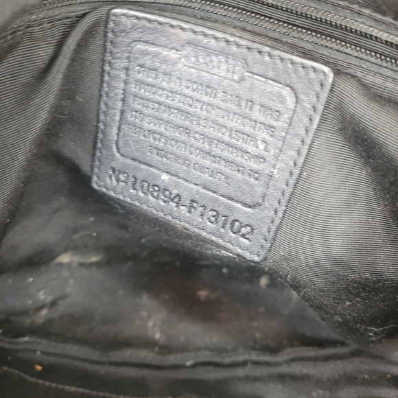 Coach Legacy 65th Anniversary Collection Black Leather Front Turnlock Pocket - Picture 6 of 6